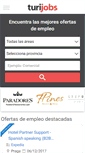 Mobile Screenshot of animacion.turijobs.com